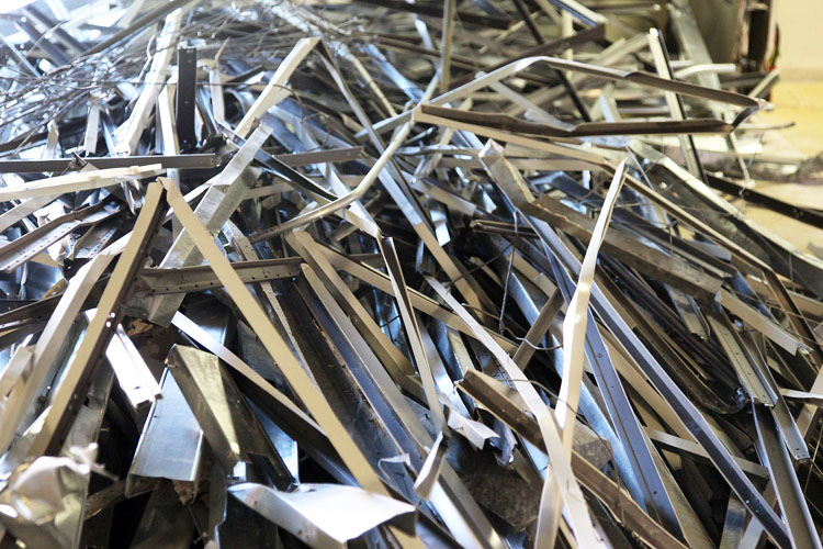 Alloy scrap recycling facility